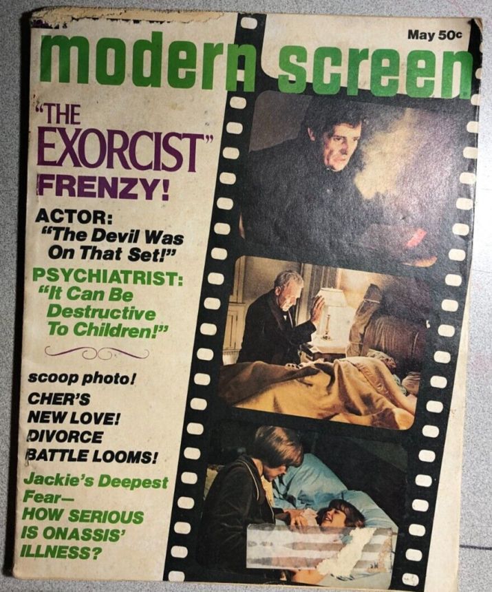 MODERN SCREEN magazine cover Issue 522 May 1974